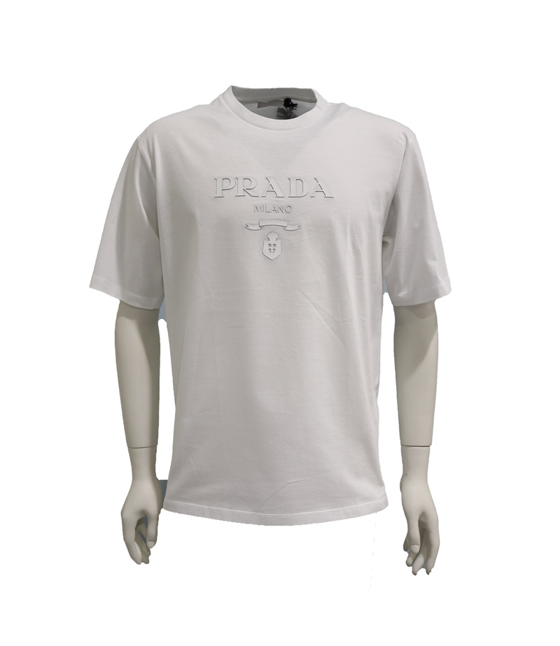 プラダ　Prada  ロゴ　ロングTシャツ　新品レディースサイズ